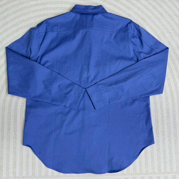 Loewe Couple's Embroidered Logo Chest Shirt Blue - Picture 2 of 16